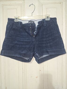 Dear John Women's Dark Blue Denim Shorts